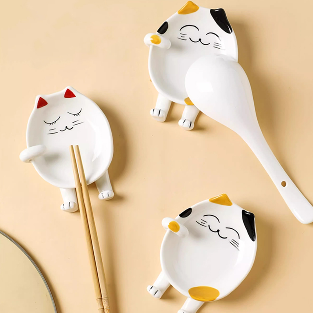 고양이조리도구받침대
